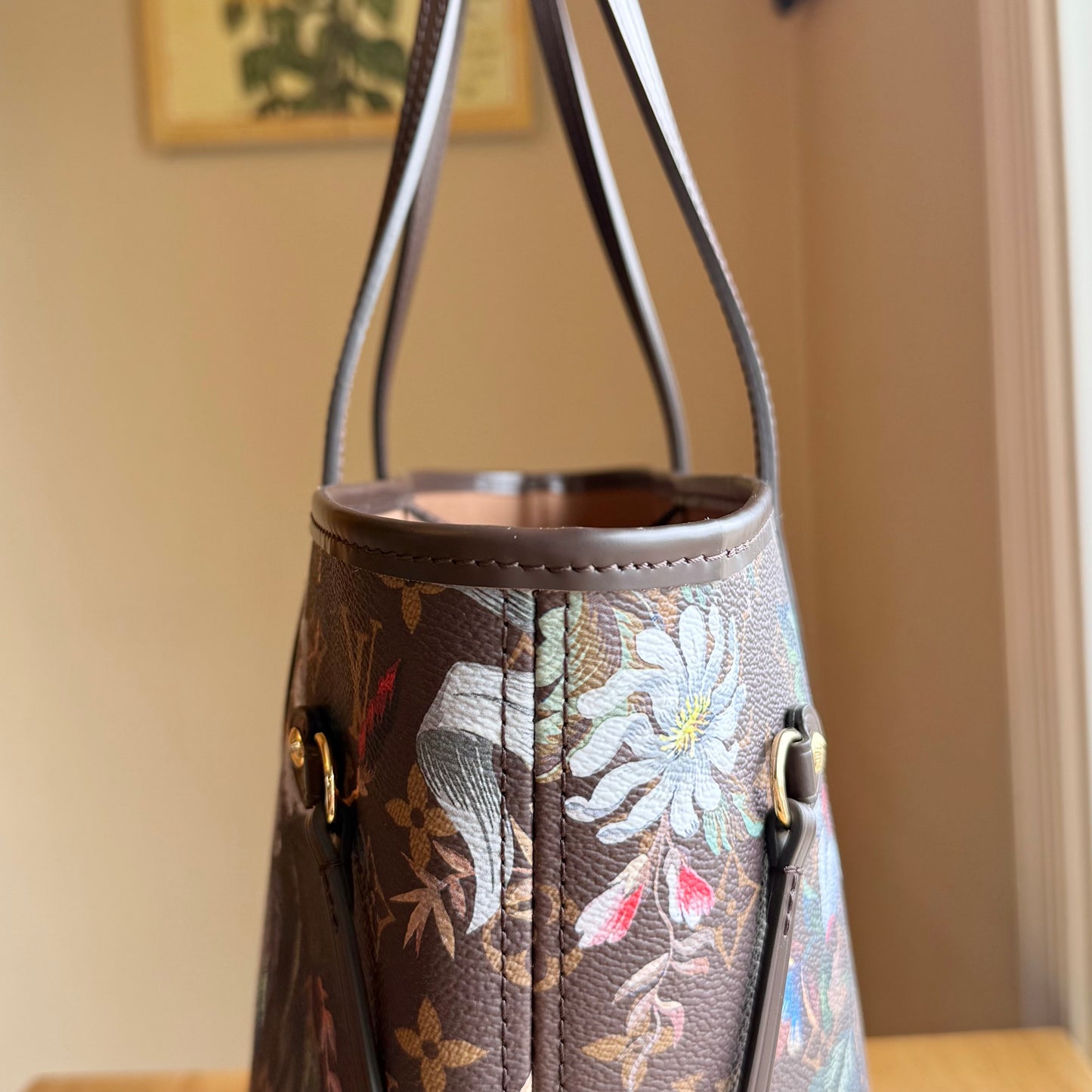 Monogram Neverfull MM - Eden Collection (Brand New)