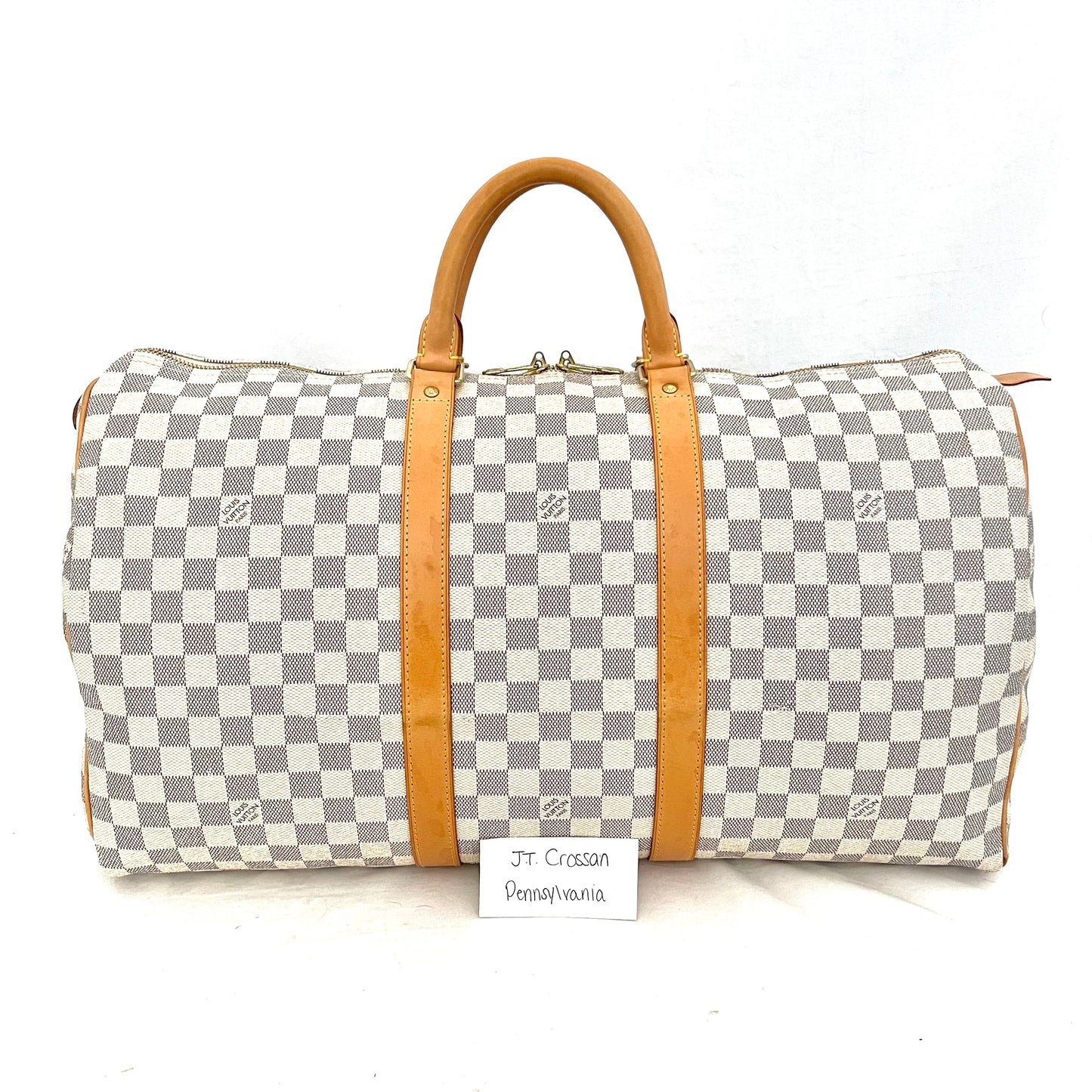 Damier Azur Keepall 50