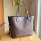 Damier Ebene Neverfull MM Set (Rose Ballerine)