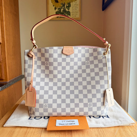 Damier Azur Graceful PM