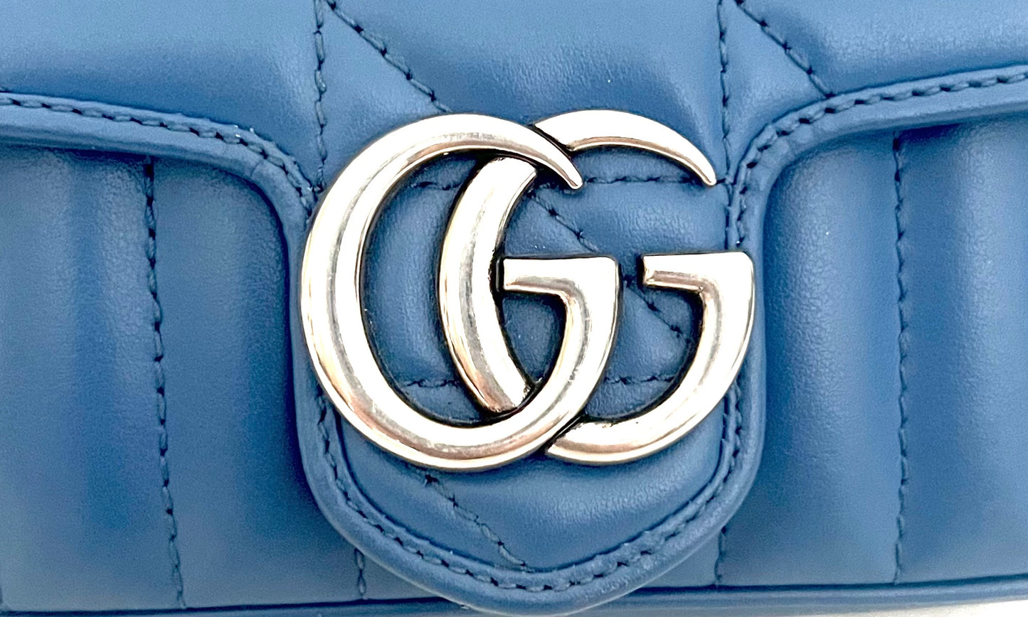 Gucci “GG” Marmont Matelasse Super Mini