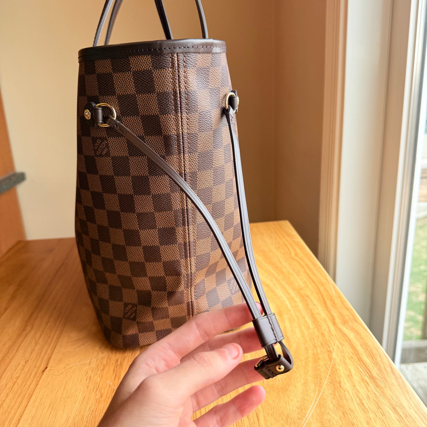 Damier Ebene Neverfull MM Set (Brand New)