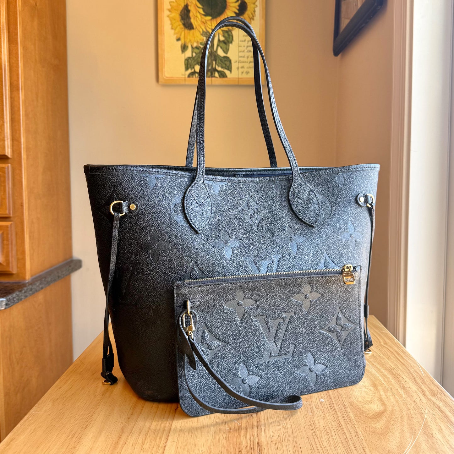 Black Empreinte Neverfull MM Set
