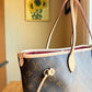 Monogram Neverfull Bandouliere Inside Out MM - Rogue Sari Interior