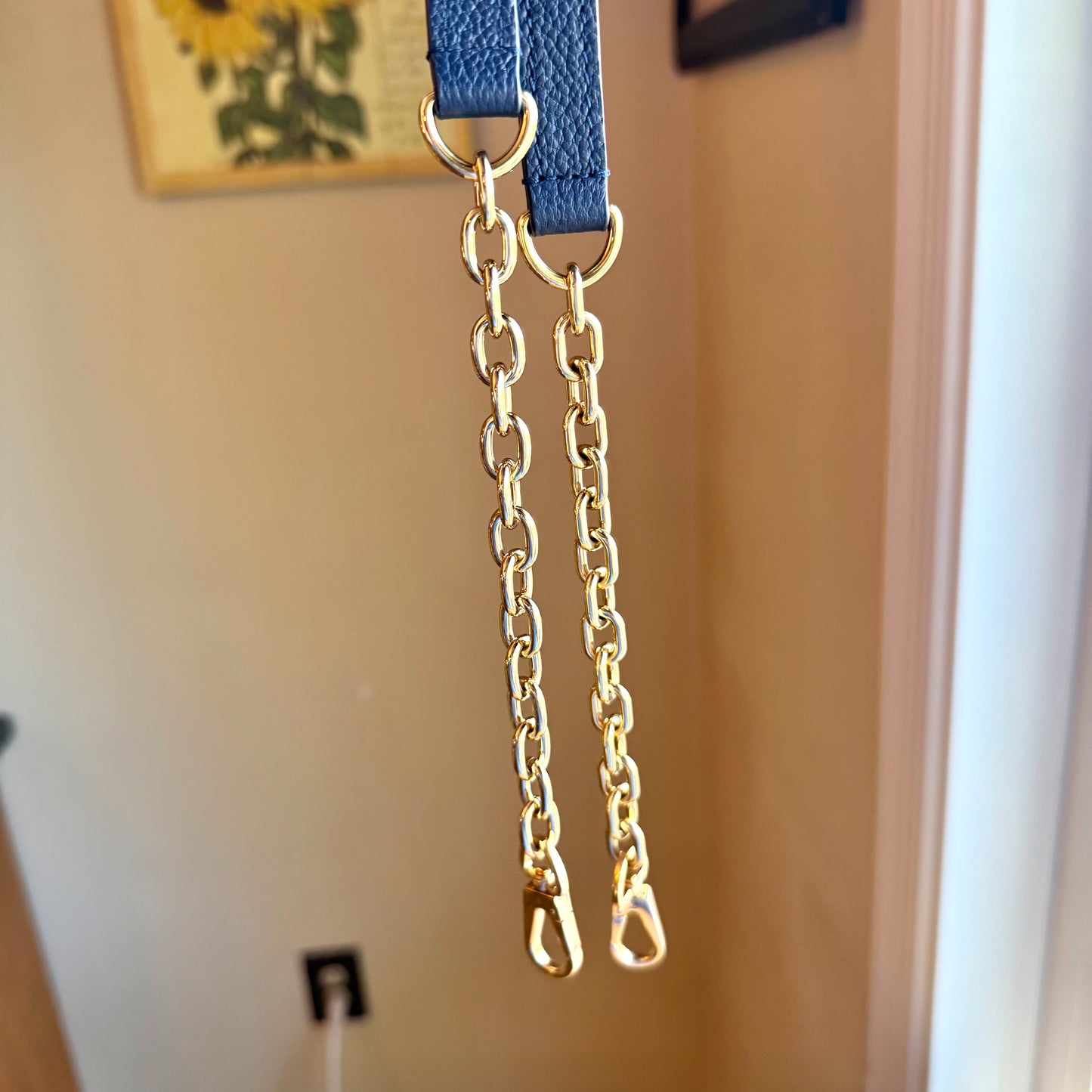 Bicolor Empreinte Speedy 20 - Navy/Creme