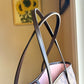 Damier Ebene Neverfull MM - Rose Ballerine Interior