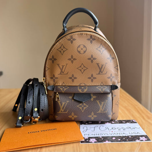 Reverse Monogram Palm Springs Mini