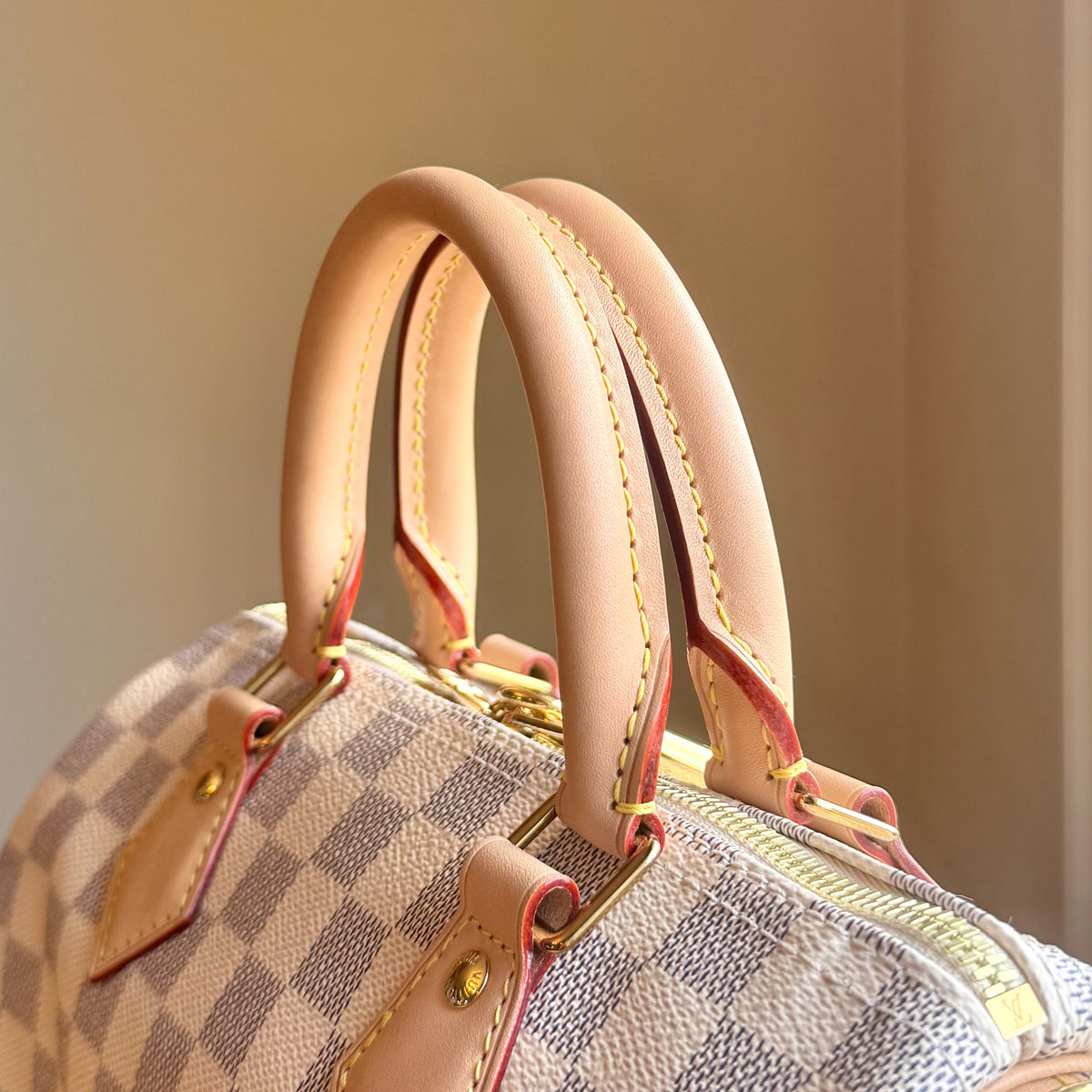 Damier Azur Speedy 25 Bandouliere