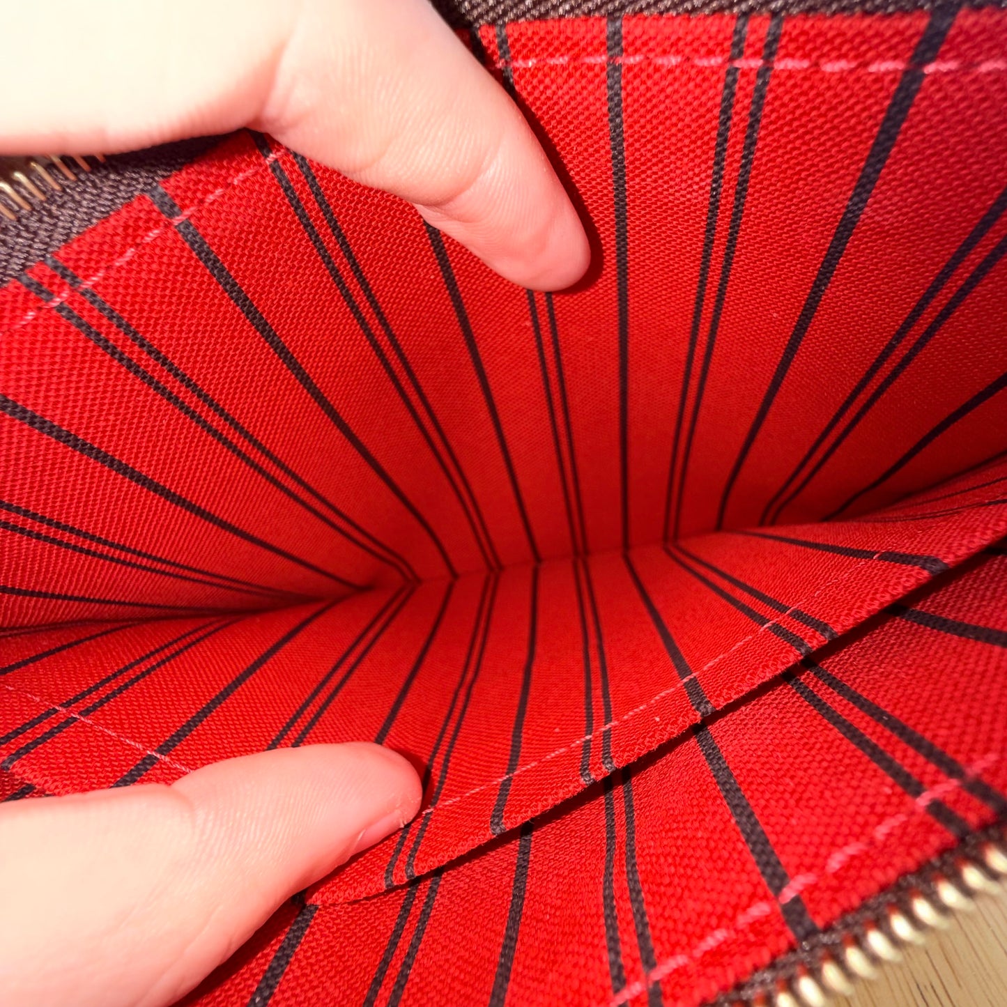 Damier Ebene Neverfull GM Set - Brand New, Never Used