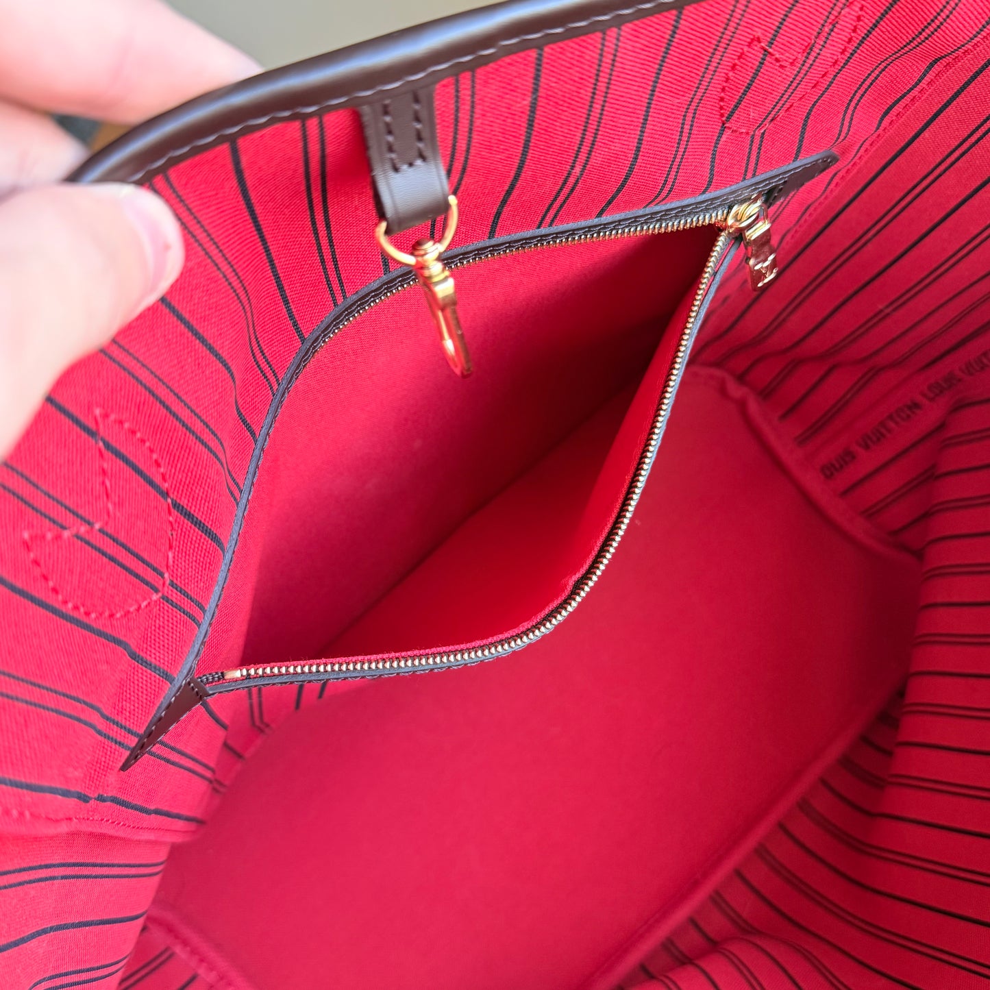 Damier Ebene Neverfull MM Set (Brand New)