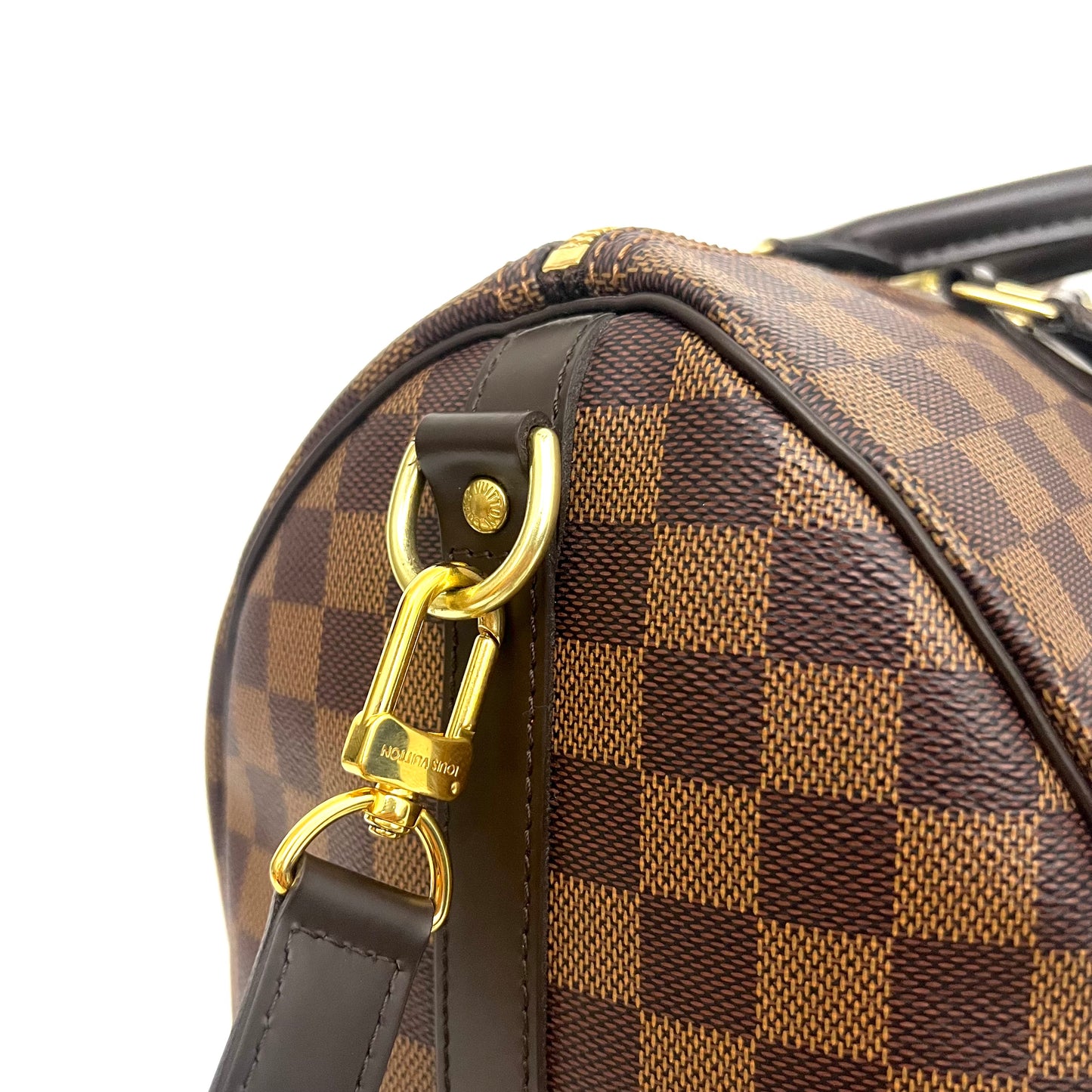 Damier Ebene Speedy 35 Bandouliere