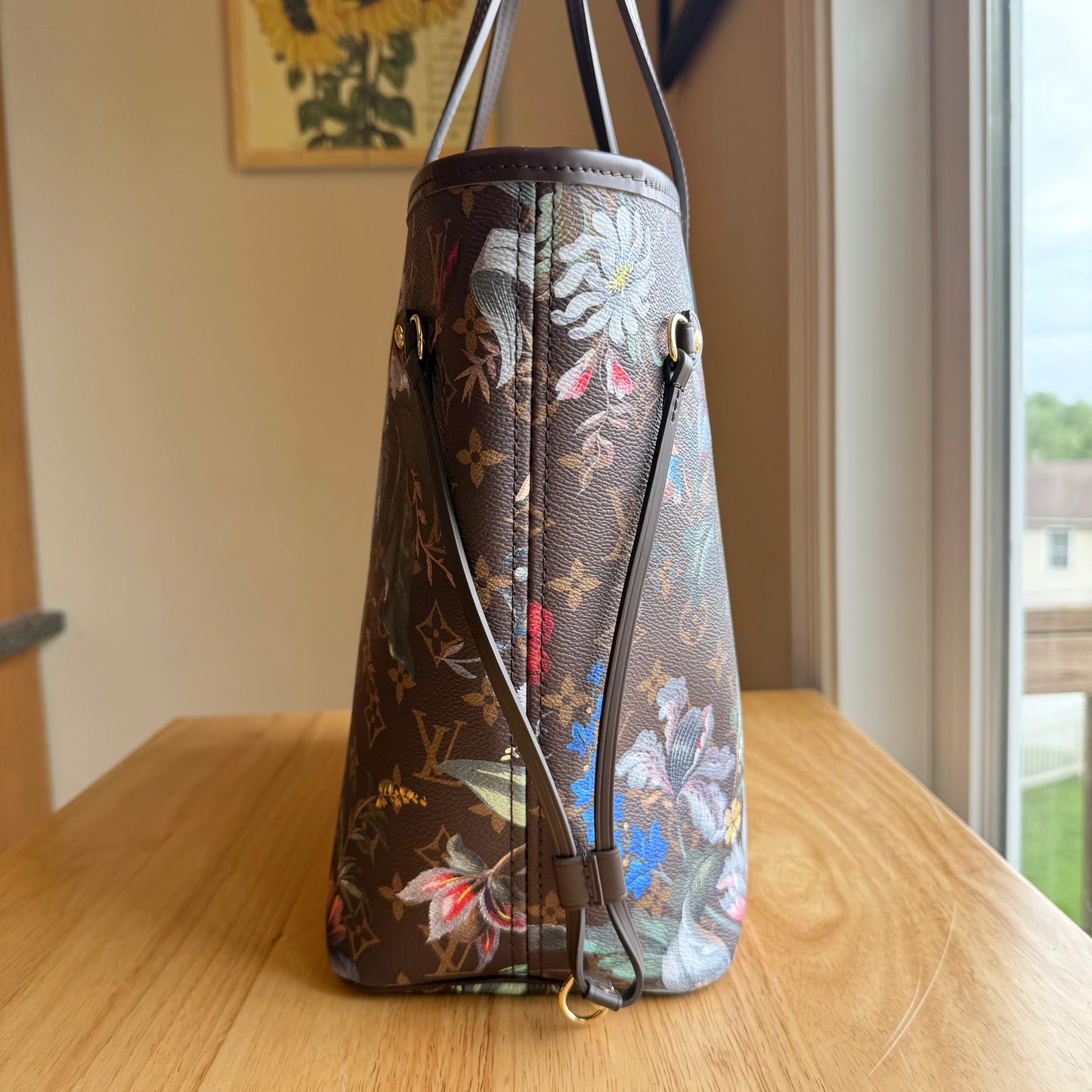 Monogram Neverfull MM - Eden Collection (Brand New)