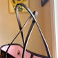 Damier Ebene Neverfull MM - Rose Ballerine Interior