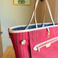 Monogram Neverfull Bandouliere Inside Out MM - Rogue Sari Interior