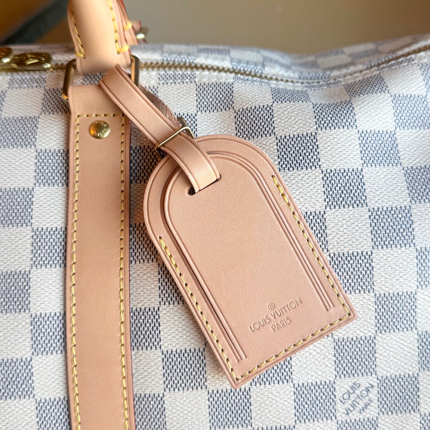 Damier Azur Keepall 55 Bandouliere