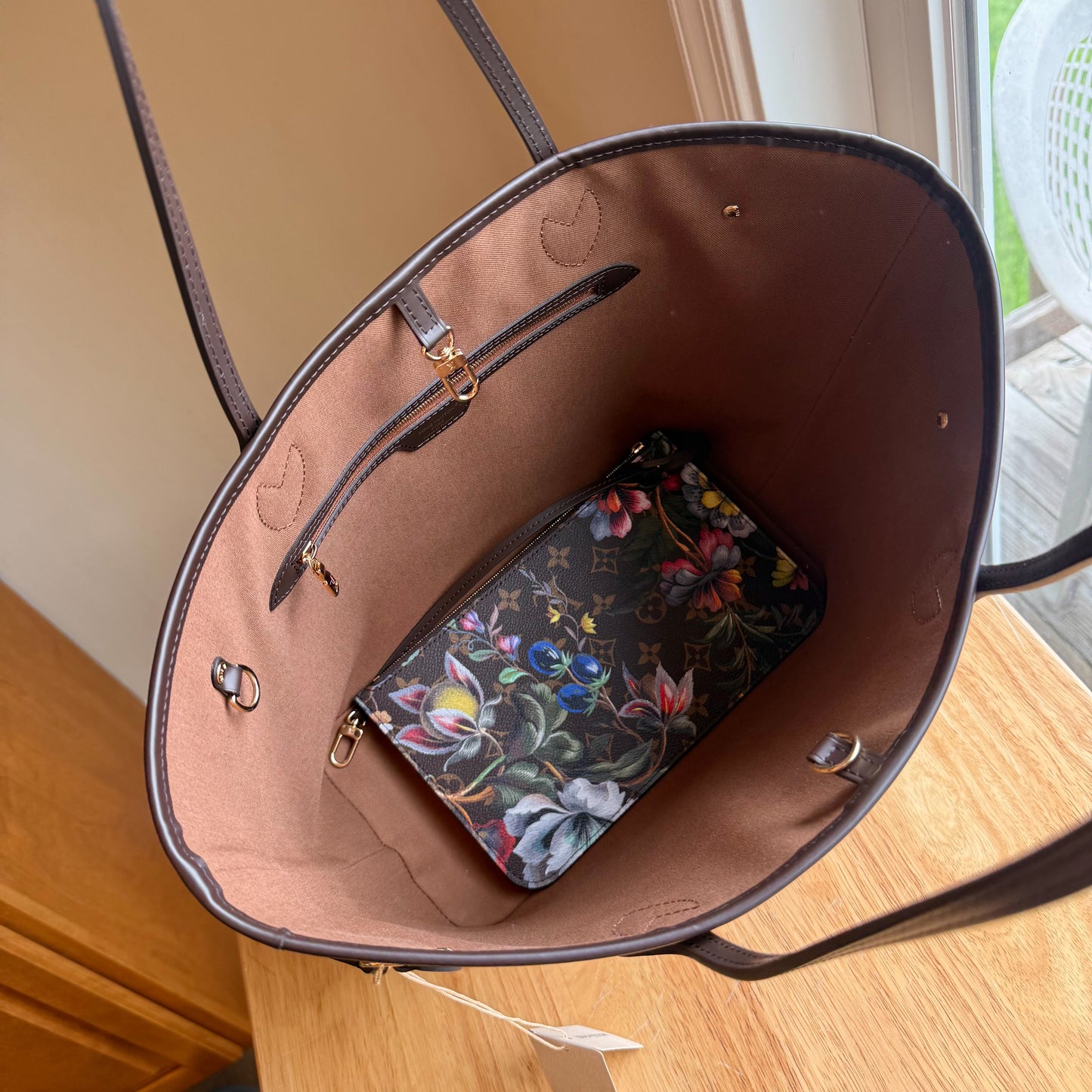 Monogram Neverfull MM Set - Eden (Brand New)