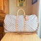Damier Azur Keepall 55 Bandouliere