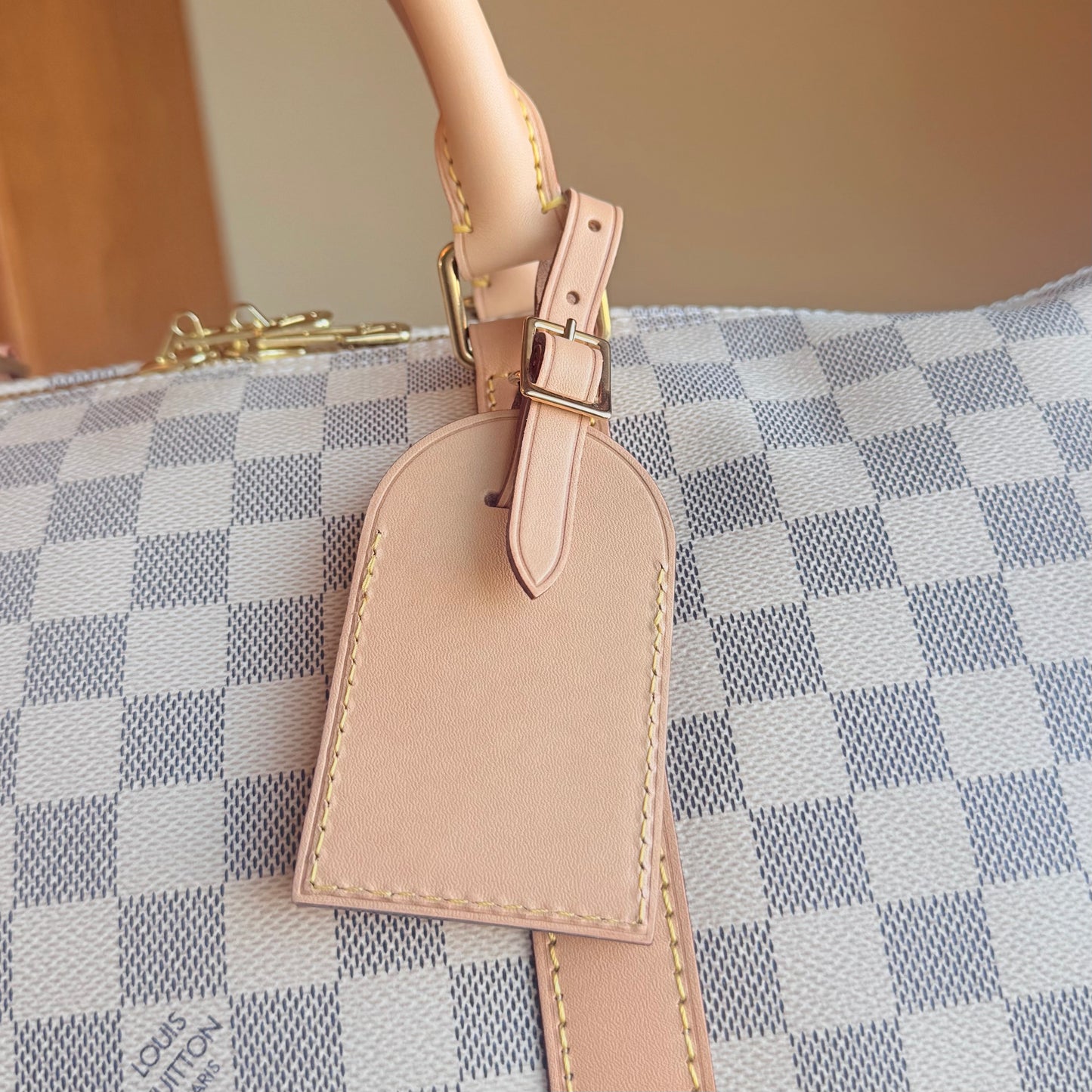 Damier Azur Keepall 55 Bandouliere
