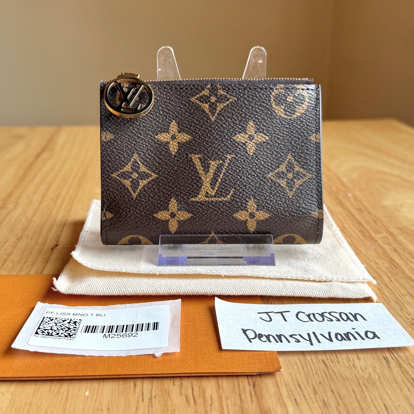 Monogram Lisa Wallet (NEW)