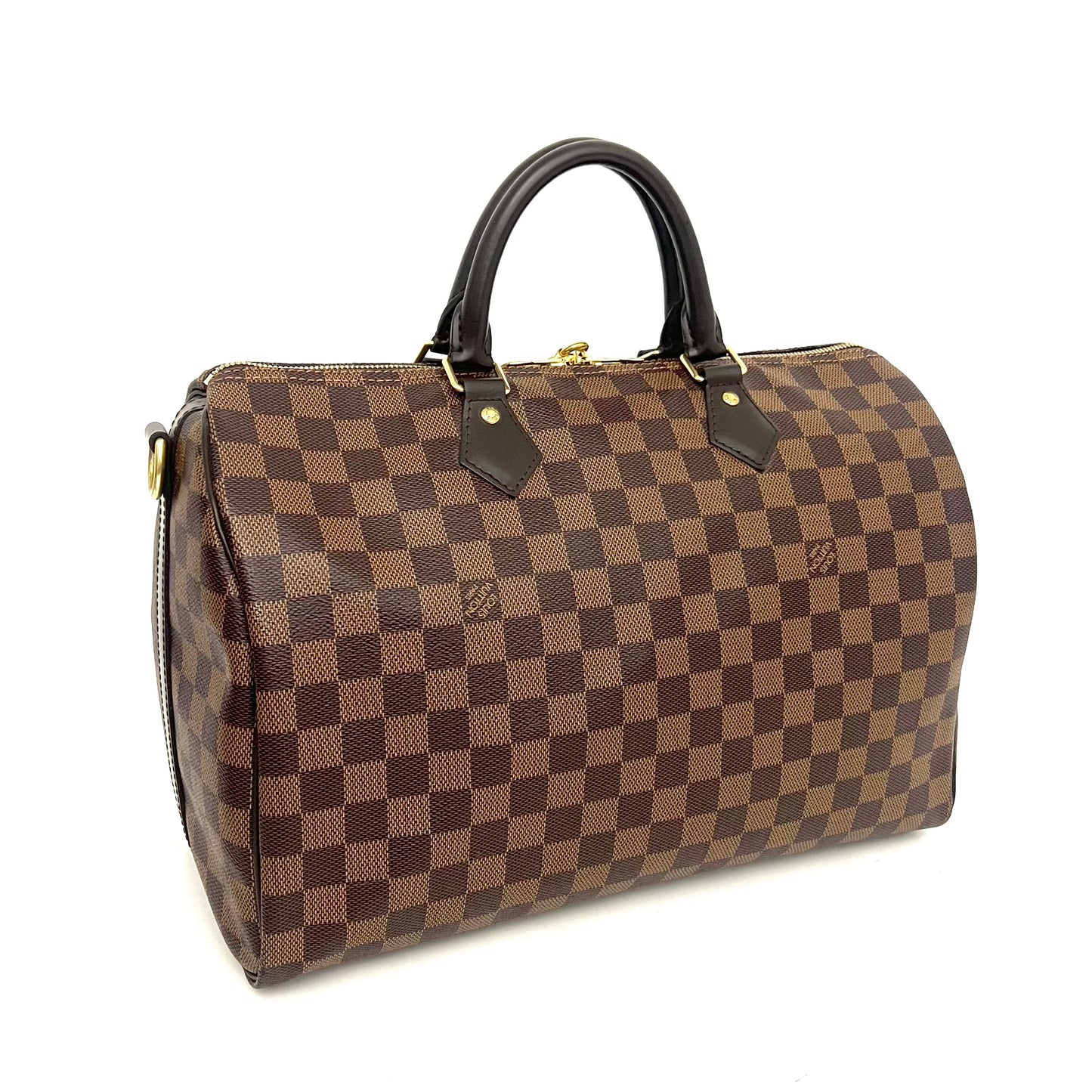 Damier Ebene Speedy 35 Bandouliere