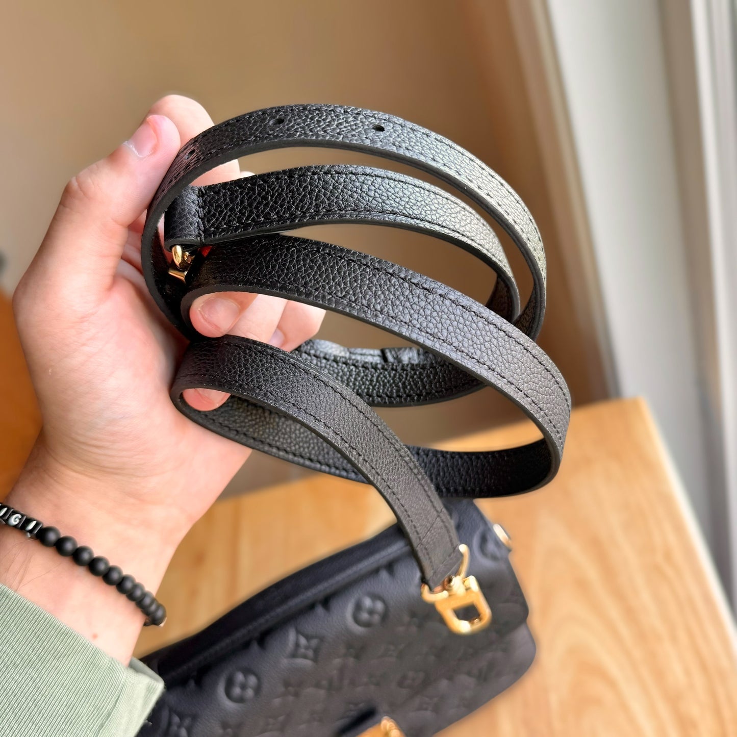 Black Empreinte Pochette Métis (Black New)