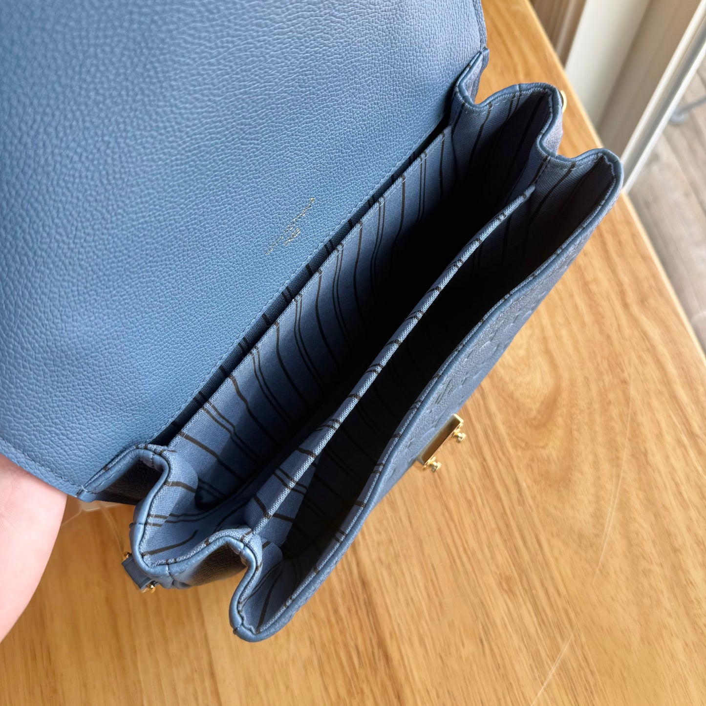 Blue Jean Empreinte Pochette Metis (Brand New)