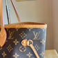 Monogram Neverfull MM - Rose Ballerine Interior