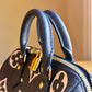 Bicolor Empreinte Speedy 20 - Navy/Creme