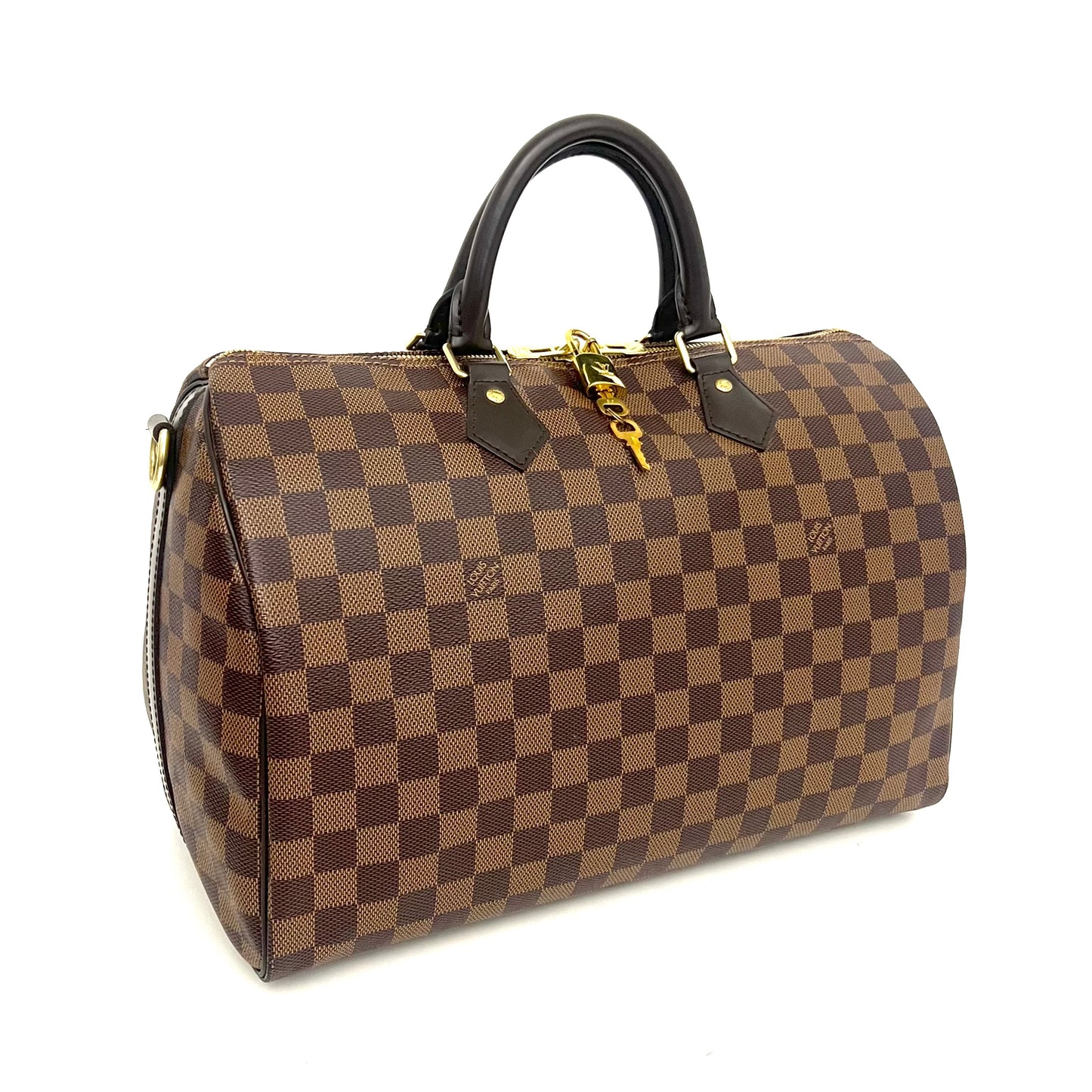 Damier Ebene Speedy 35 Bandouliere