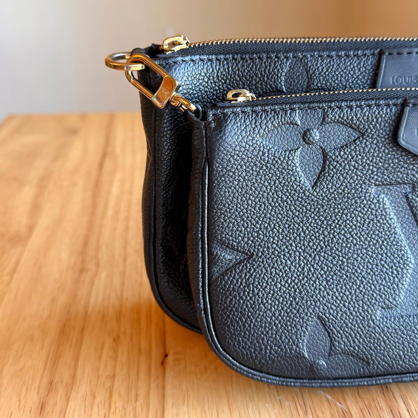 Black Empreinte Multi Pochette Accessories