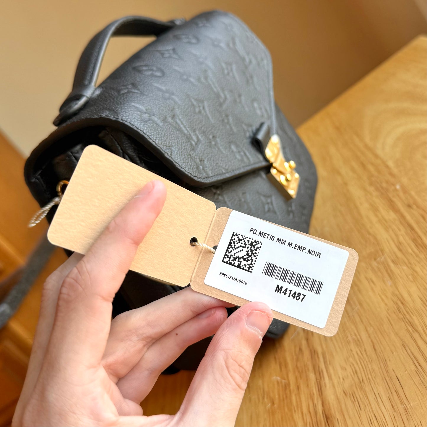 Black Empreinte Pochette Métis (Brand New)