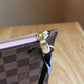 (NEW) Damier Ebene Neverfull MM Set - Rose Ballerine Interior