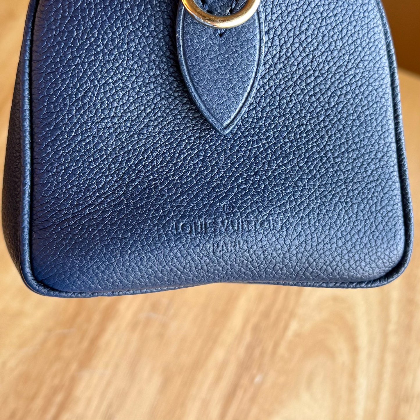 Bicolor Empreinte Speedy 20 - Navy/Creme