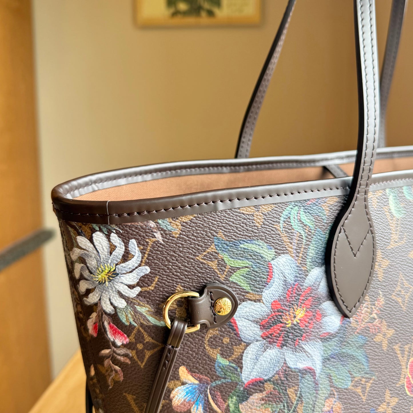Monogram Neverfull MM - Eden Collection (Brand New)