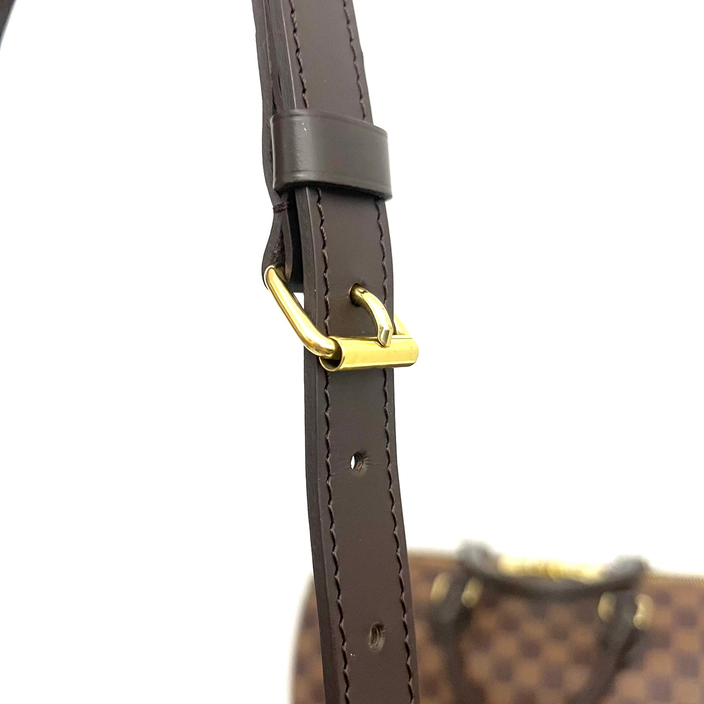 Damier Ebene Speedy 35 Bandouliere