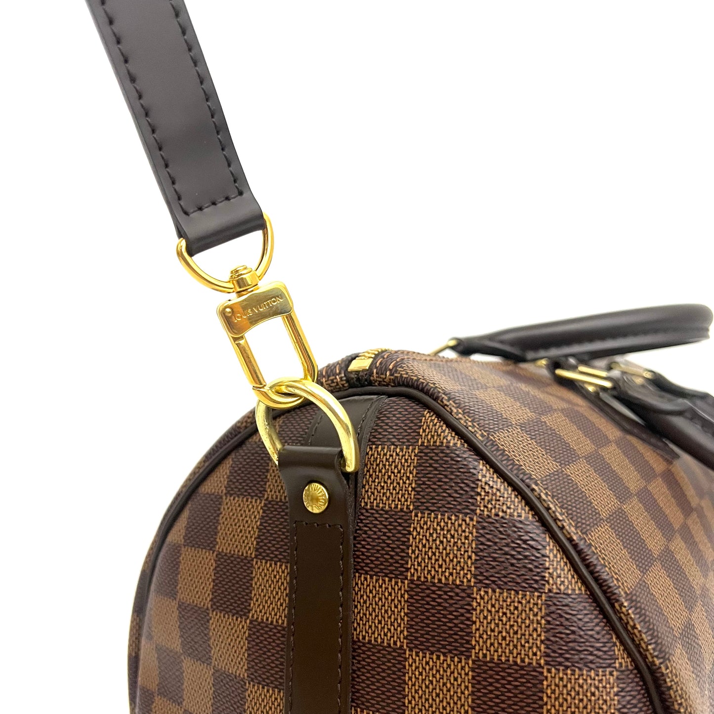 Damier Ebene Speedy 35 Bandouliere