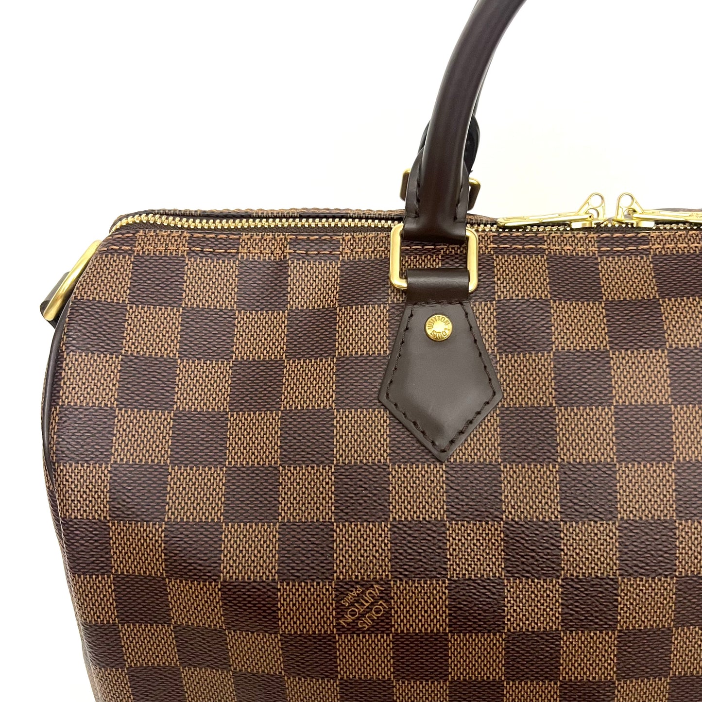 Damier Ebene Speedy 35 Bandouliere