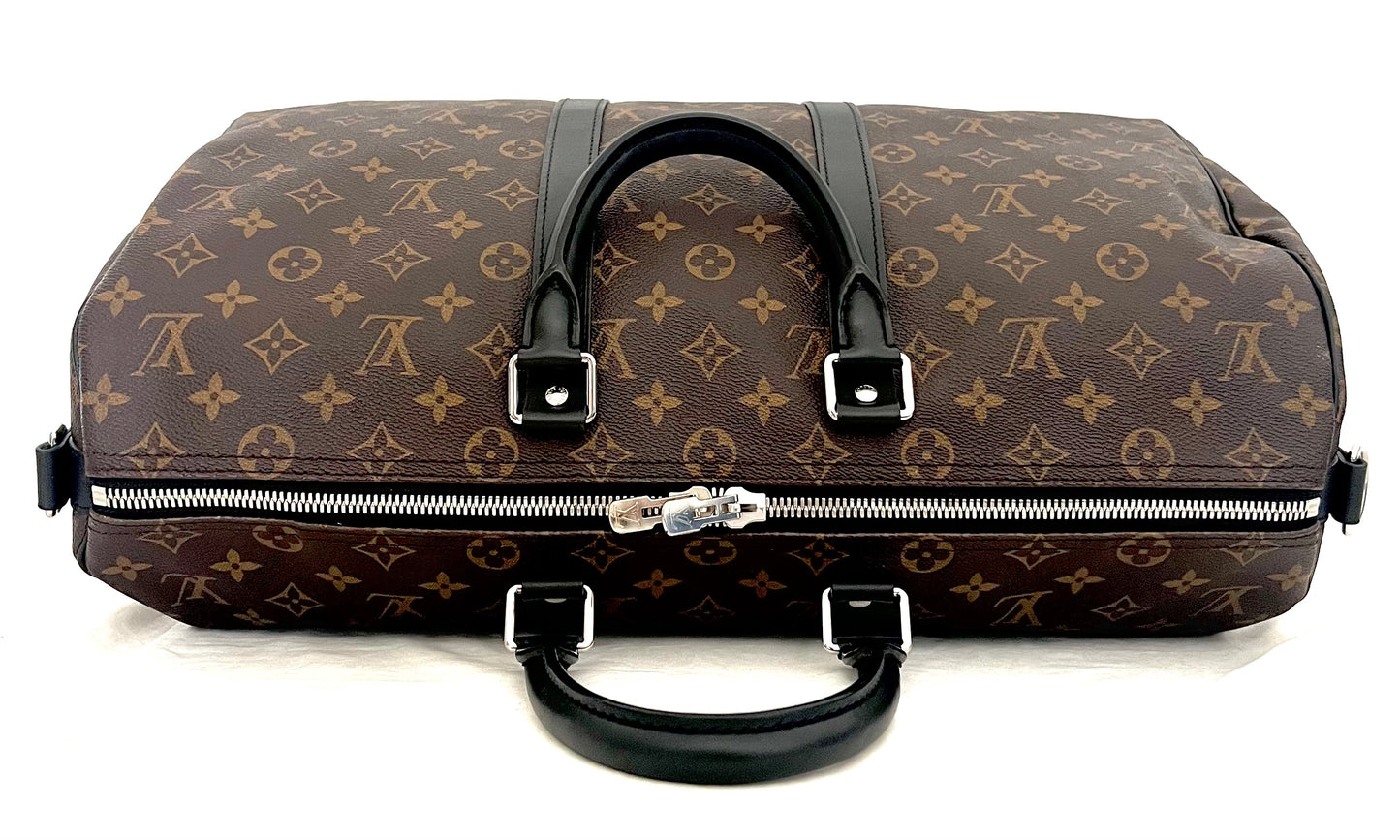 Monogram / Macassar Keepall 45 Bandouliere