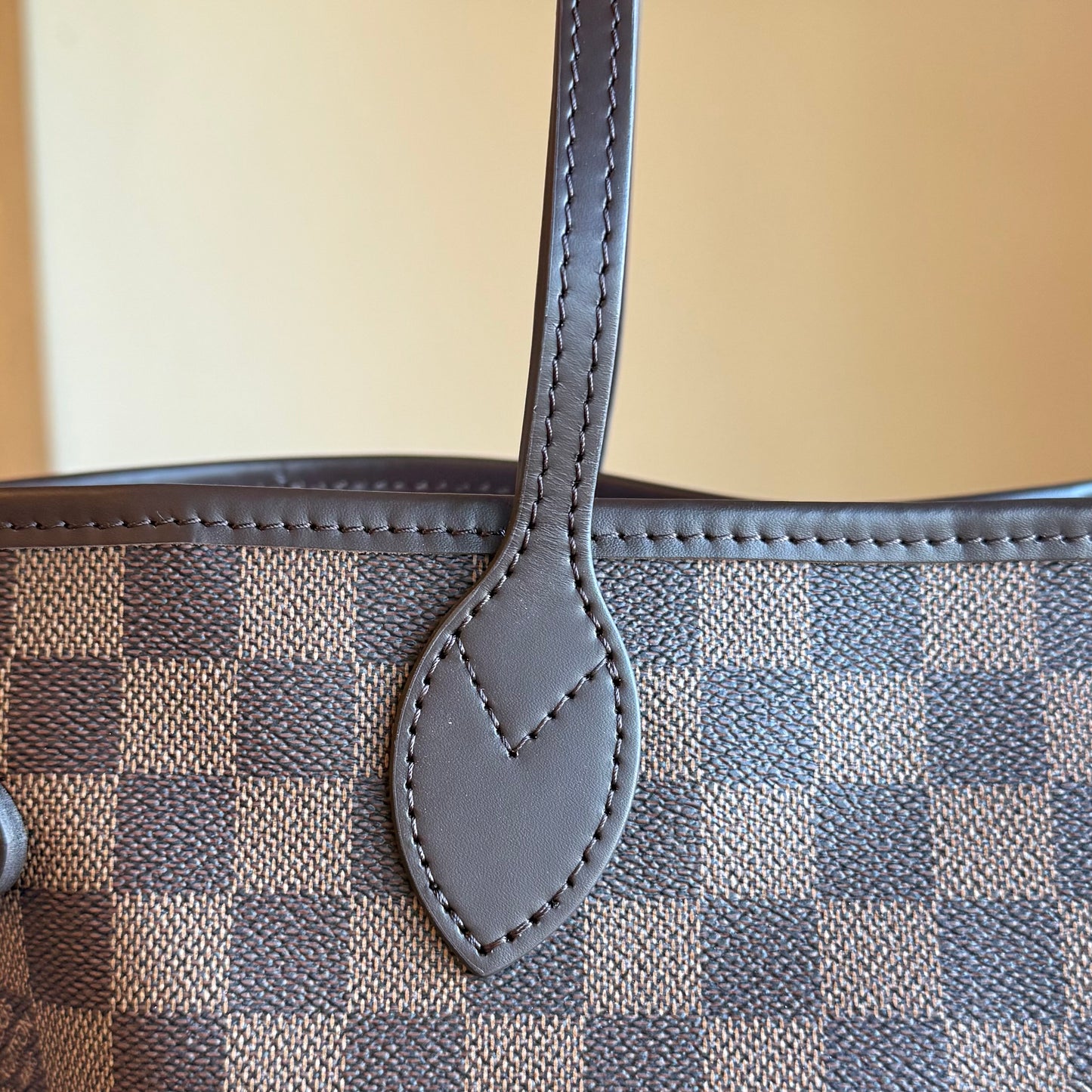 (NEW) Damier Ebene Neverfull MM Set - Rose Ballerine Interior