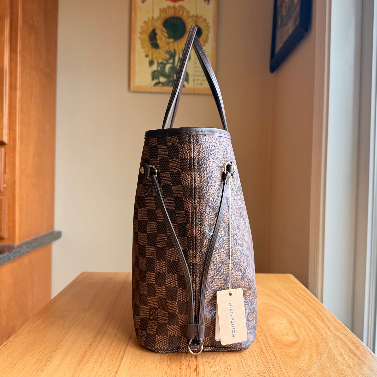 Damier Ebene Neverfull MM Set (Brand New)