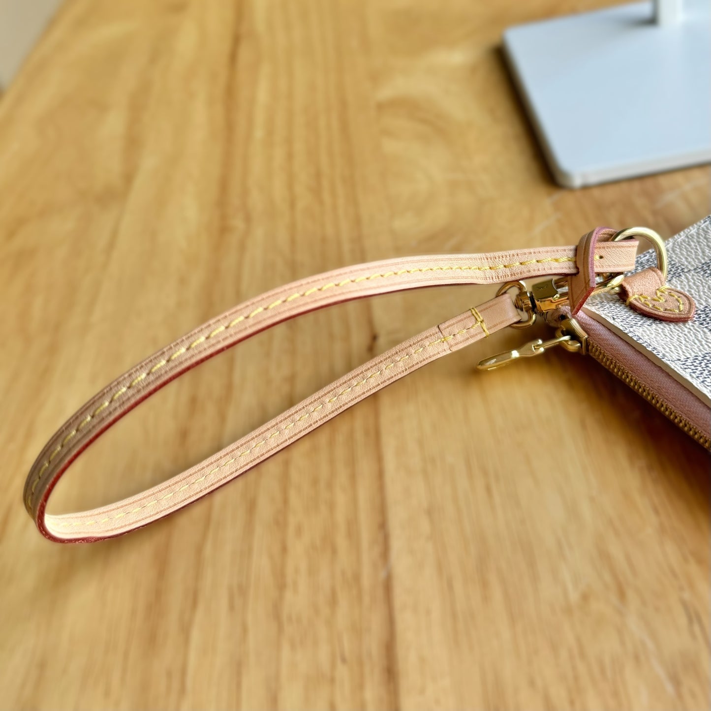 Damier Azur Neverfull MM Set (Rose Ballerine)