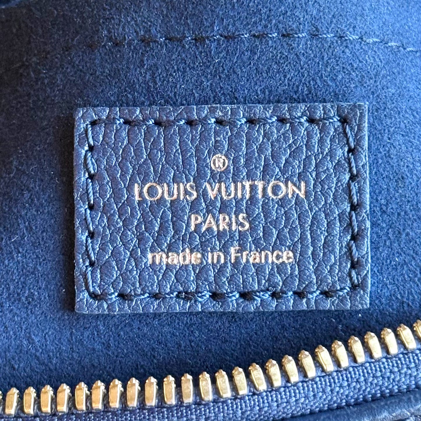 Bicolor Empreinte Speedy 20 - Navy/Creme