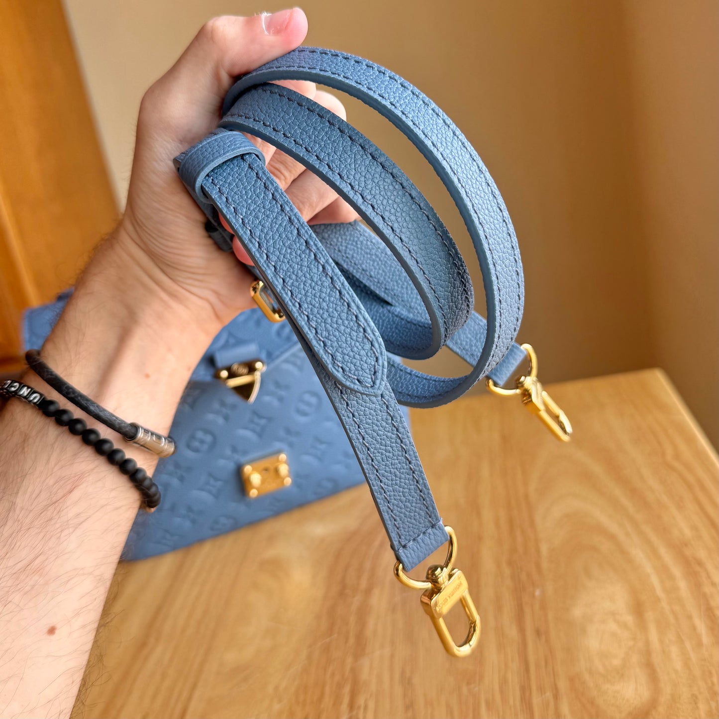 Blue Jean Empreinte Pochette Metis (Brand New)