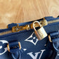 Bicolor Empreinte Speedy 20 - Navy/Creme