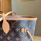 Monogram Neverfull MM Set - Rose Ballerine Interior