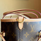 Monogram Neverfull Bandouliere Inside Out MM - Rogue Sari Interior