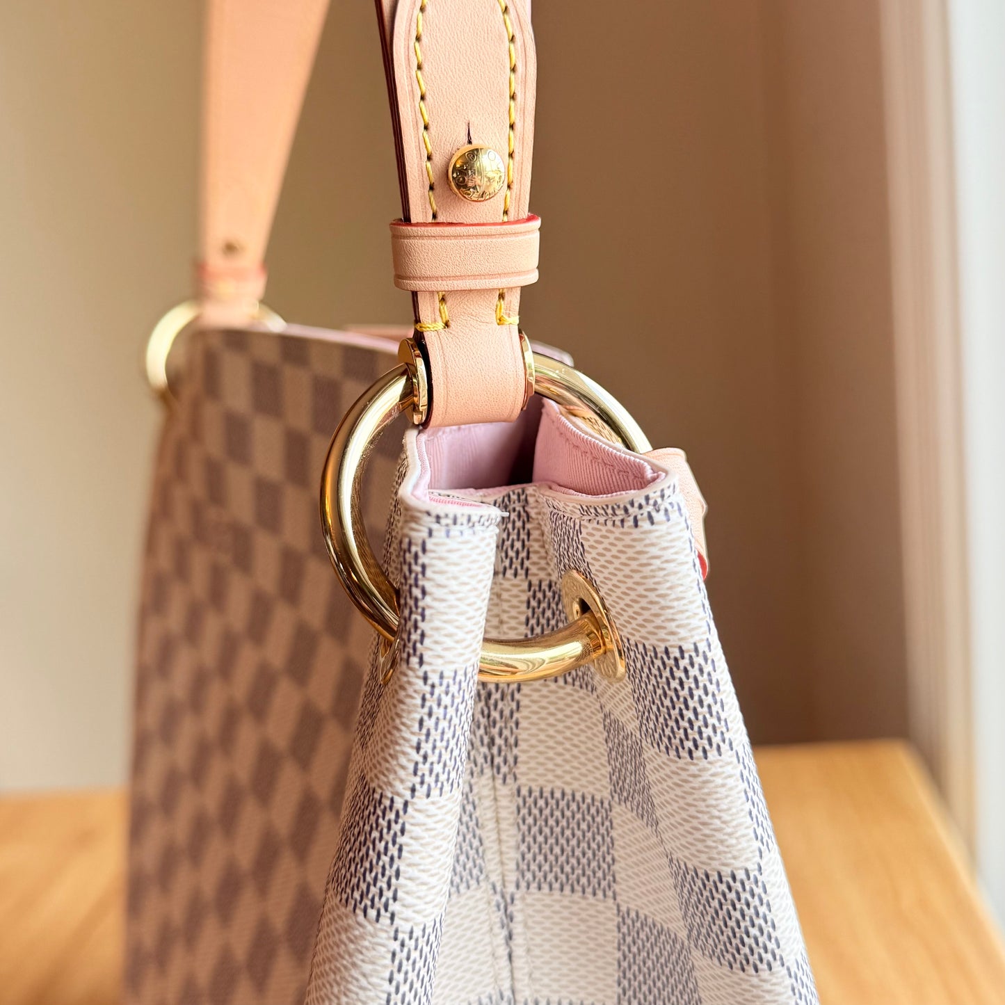 Damier Azur Graceful PM