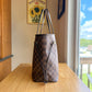 Damier Ebene Neverfull MM - Rose Ballerine Interior