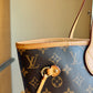 Monogram Neverfull MM - Rose Ballerine Interior