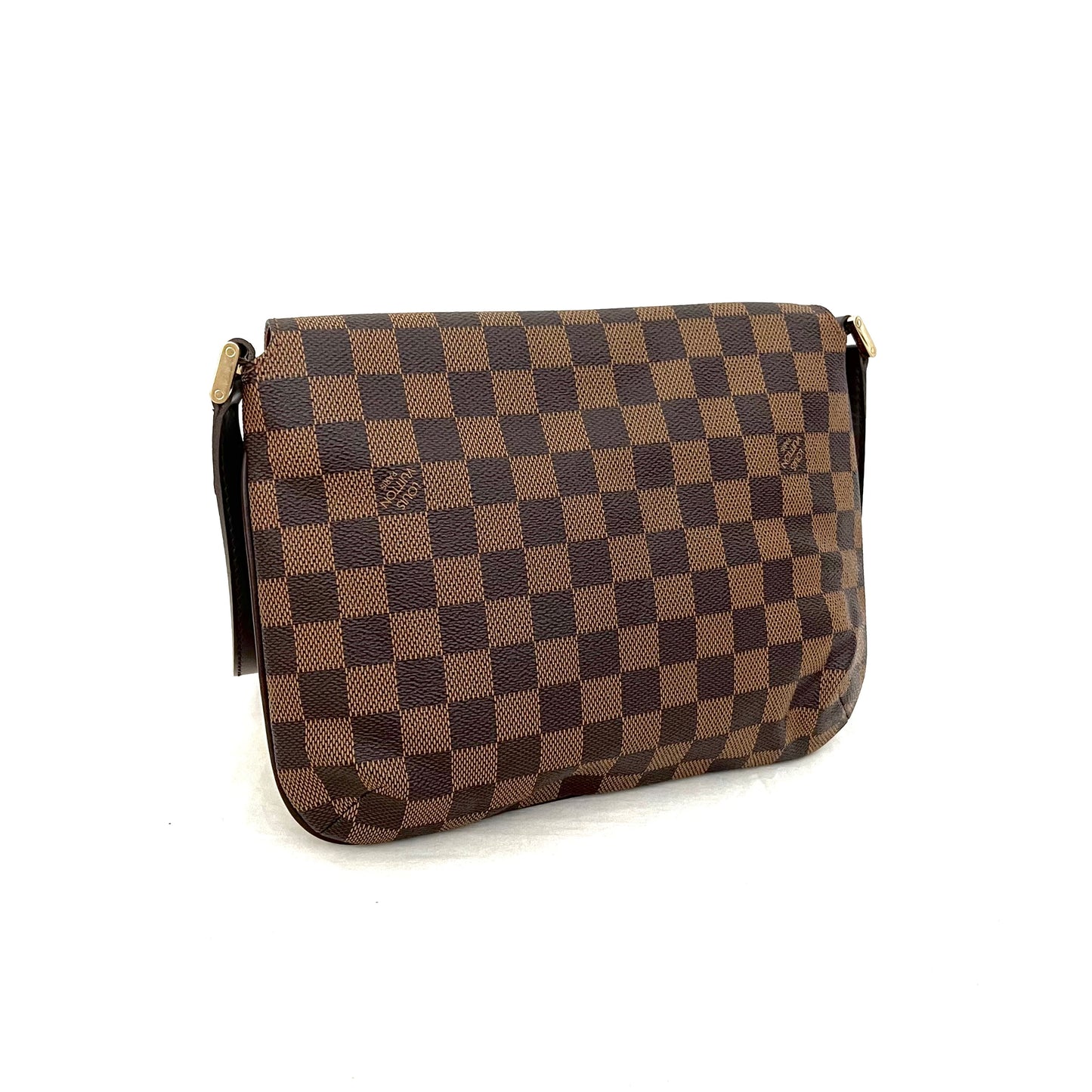 Damier Ebene Musette Tango Crossbody